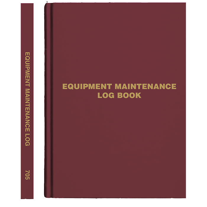 Equipment Log Book, English