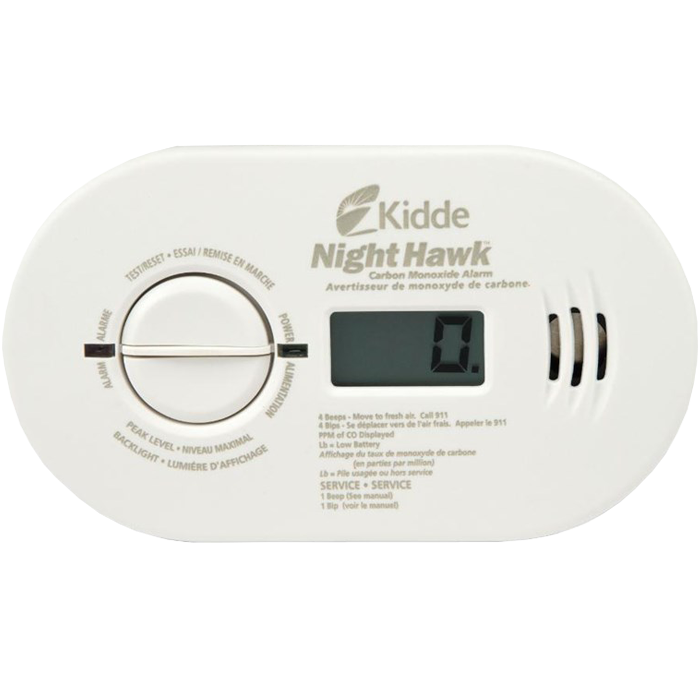 Digital Battery Operated, CO Alarm