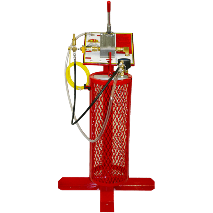 Hydro Tester with Stand and Cage