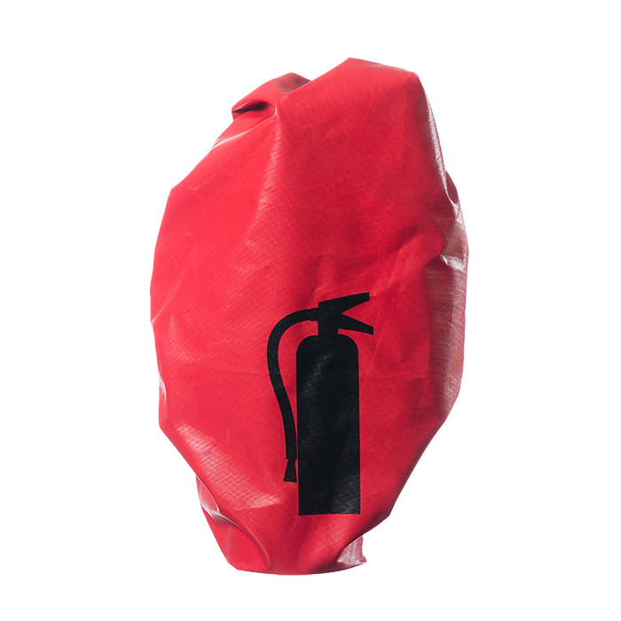 5 lb. HD Elastic Back Extinguisher Cover, French