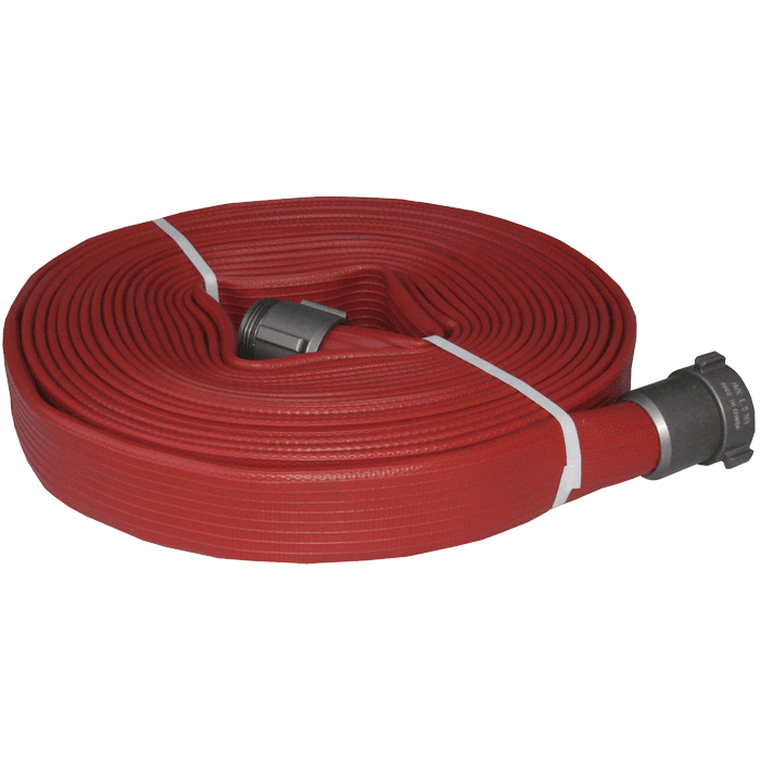 AFS Red Rubber Fire Hose Pipe at Rs 3500/roll