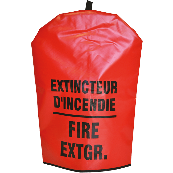 20 lb. Extinguisher Cover, Bilingual, No Window