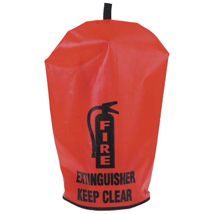 10 lb. Extinguisher Cover, English, No Window