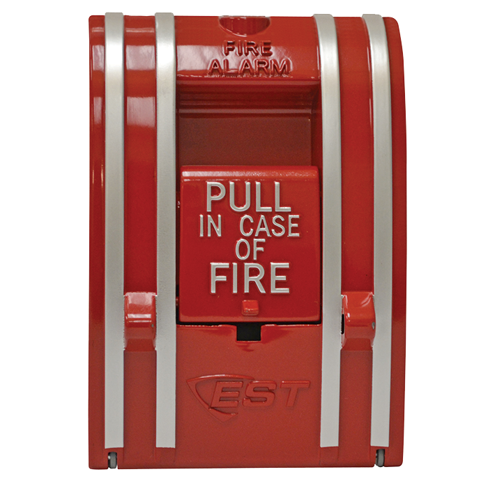 One Stage Fire Alarm Station c/w 1 “C” Contact, English Markings