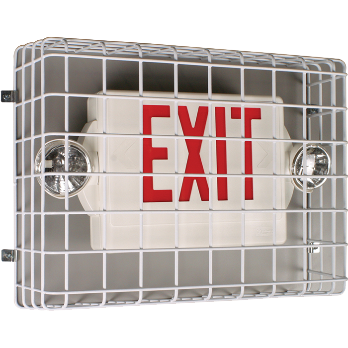 Exit Sign Damage Stopper